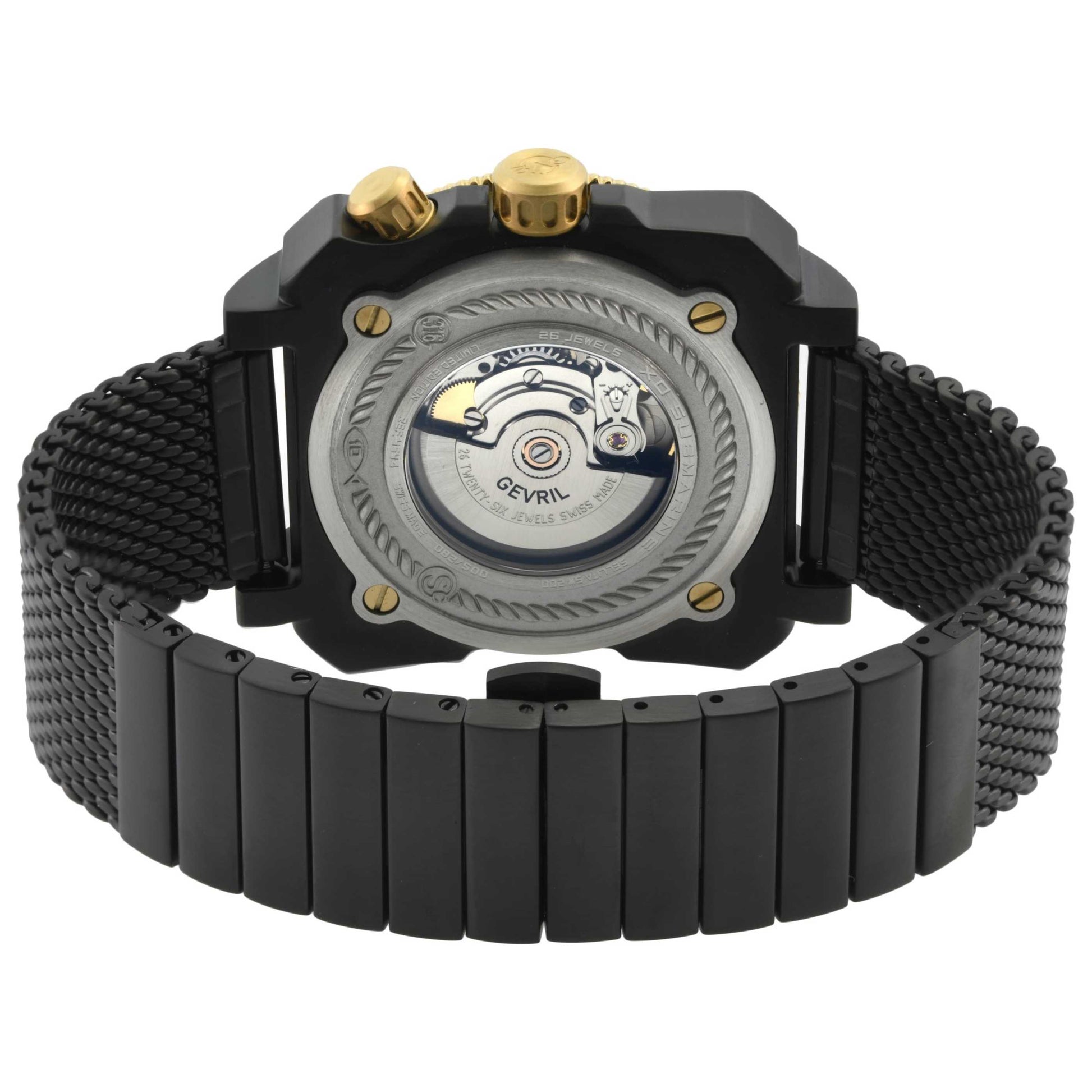 GV2 by Gevril XO Submarine Men's Automatic Watch 4544B - Image #2