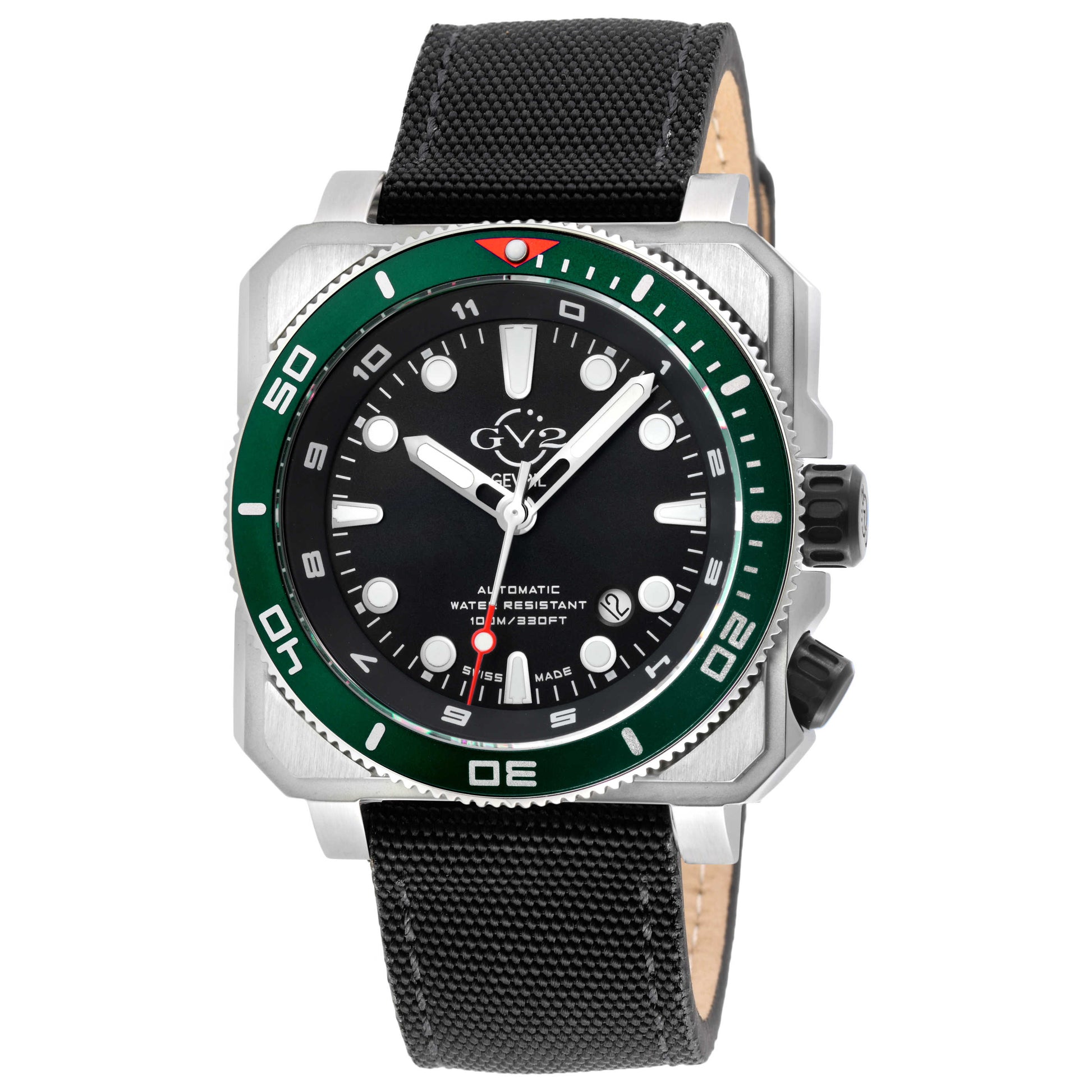 Front view of GV2 by Gevril XO Submarine Men's Automatic Watch 4545