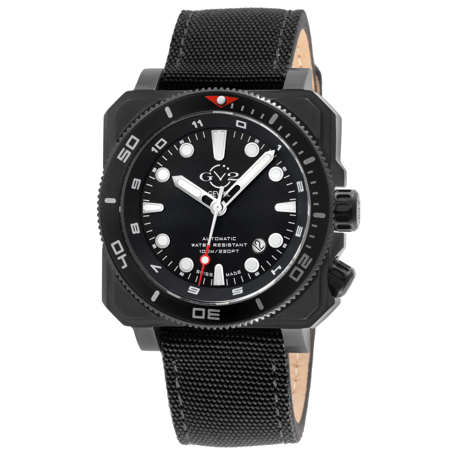 Front view of GV2 by Gevril XO Submarine Men's Automatic Watch 4546
