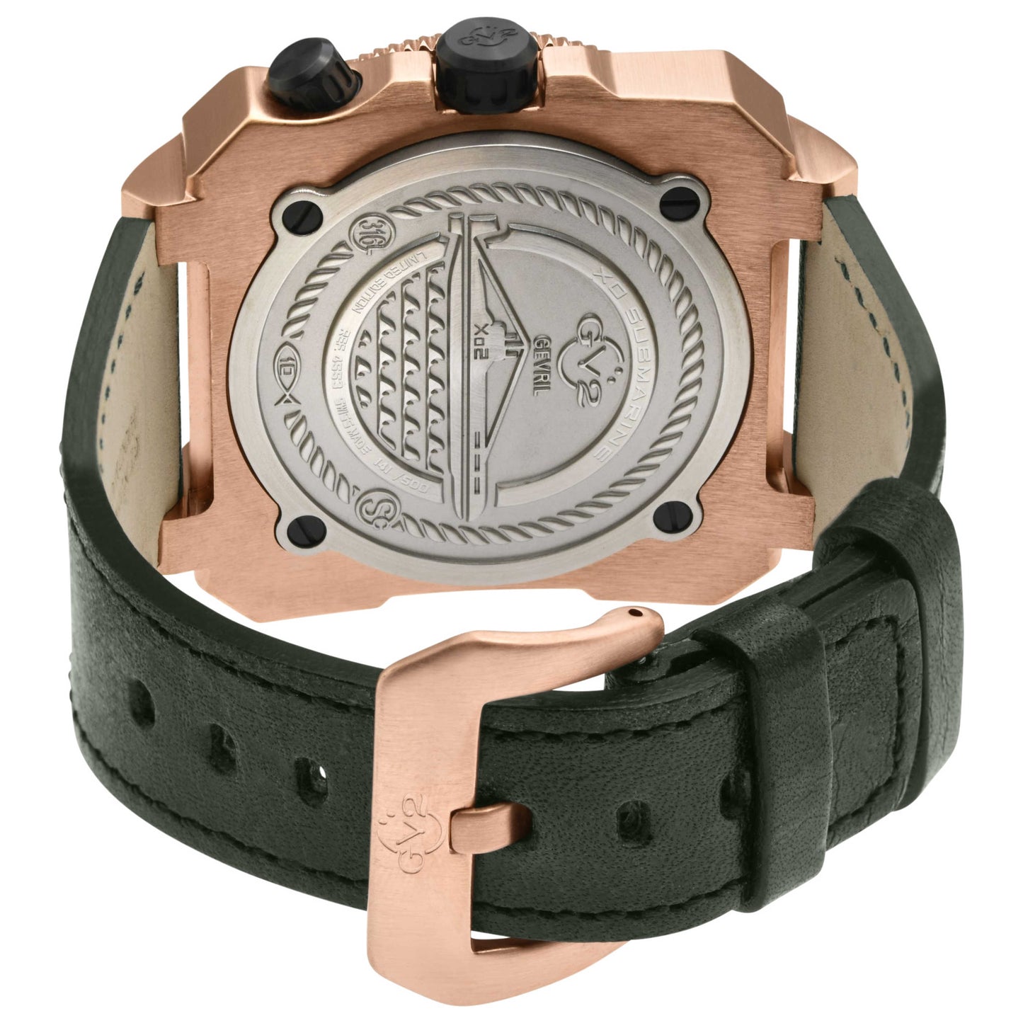 GV2 by Gevril XO Submarine Men's Automatic Watch 4553 - Image #2