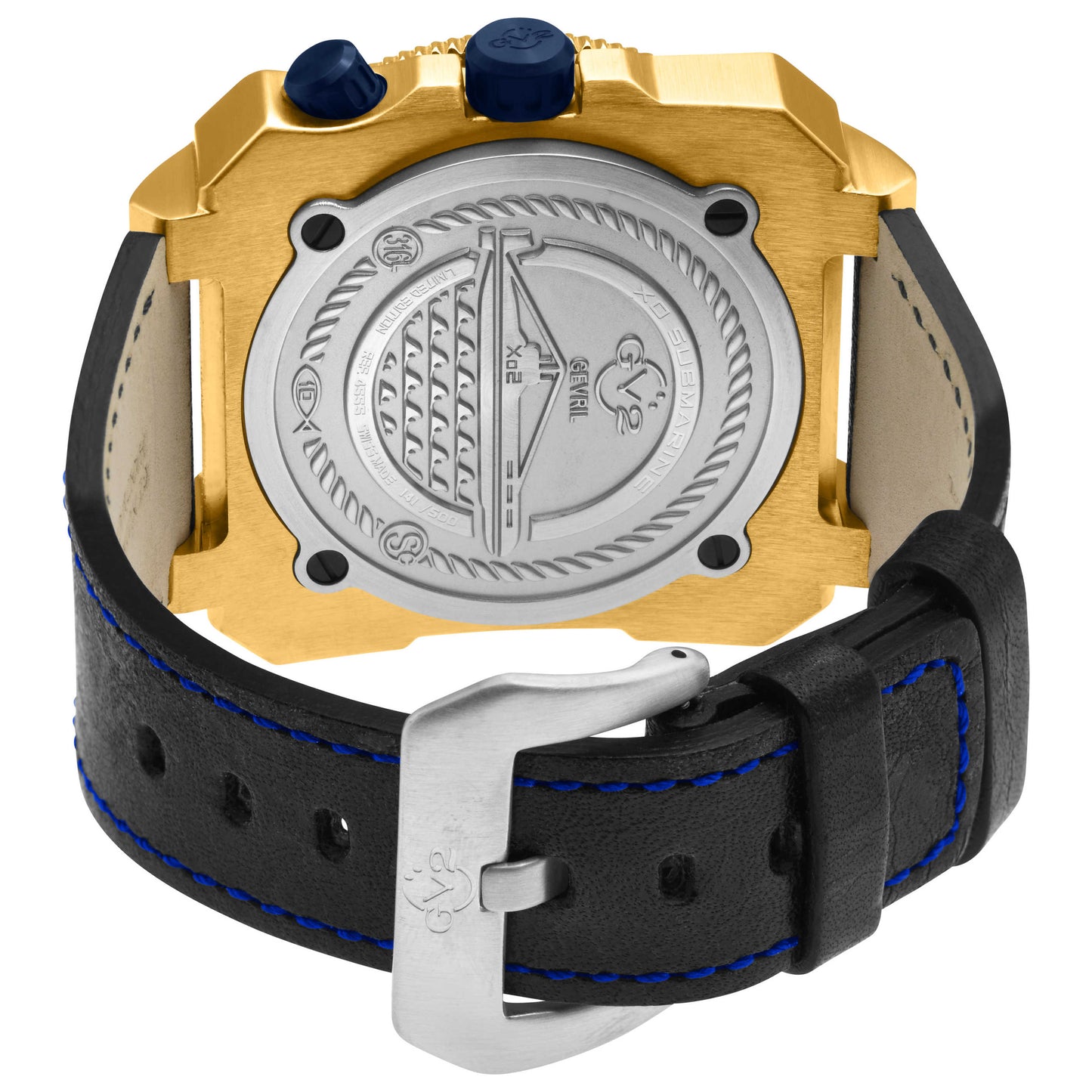 GV2 by Gevril XO Submarine Men's Automatic Watch 4555 - Image #2