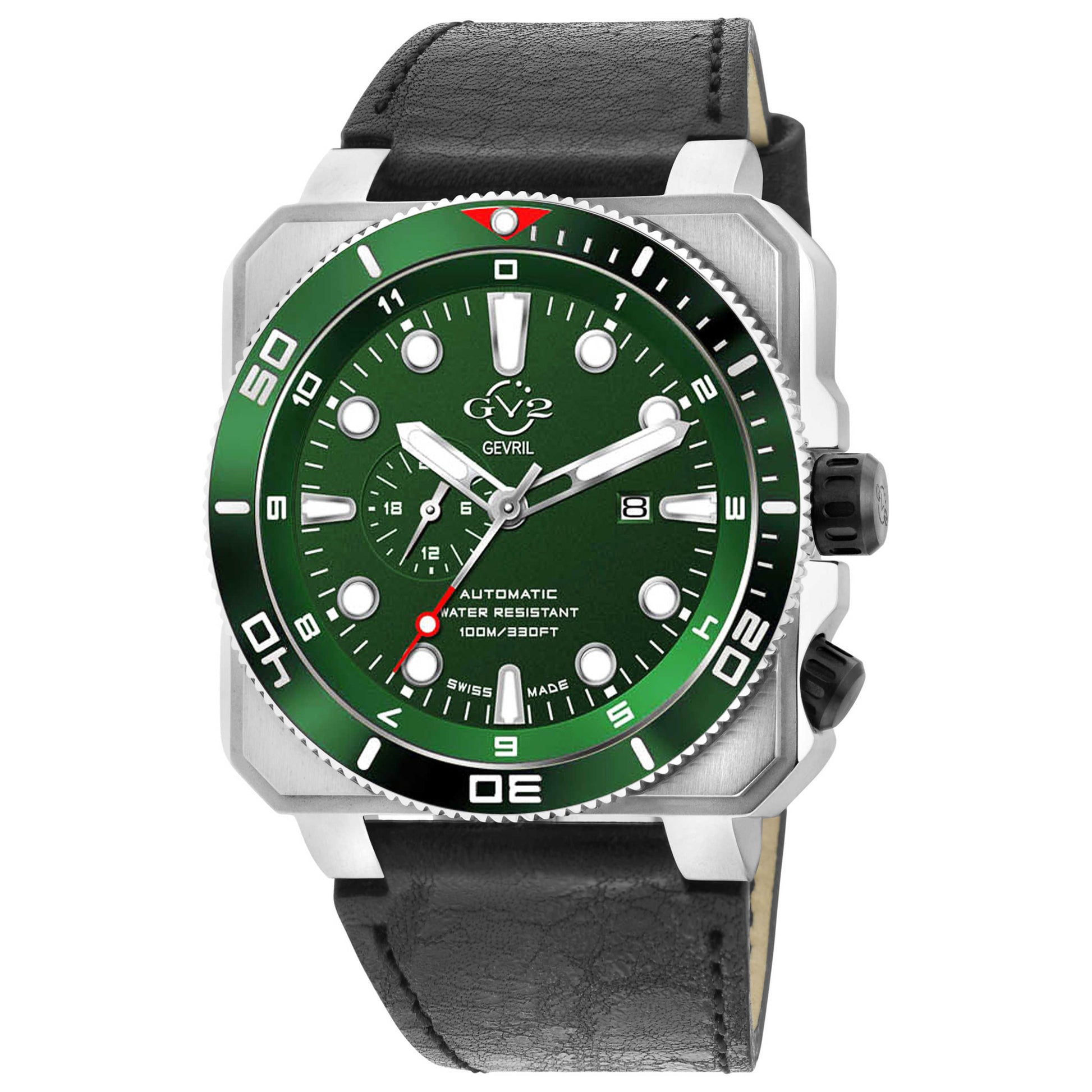 Front view of GV2 by Gevril XO Submarine Men's Automatic Watch 4556