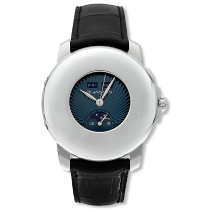 Front view of Blancpain Half Hunter Men's Watch 4563-1530-55B