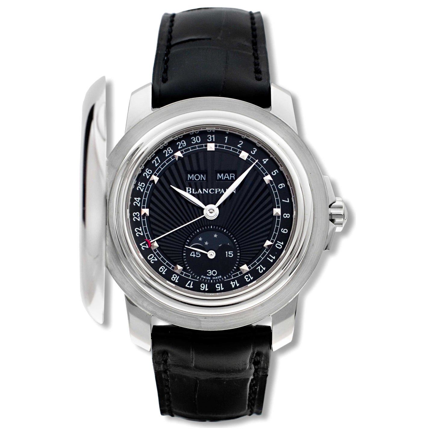 Blancpain Half Hunter Men's Watch 4563-1530-55B - Image #8