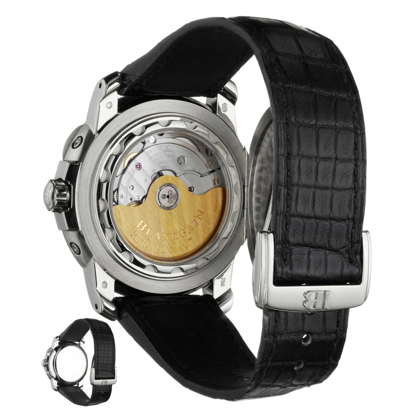 Blancpain Half Hunter Men's Watch 4563-1542-55B - Image #2