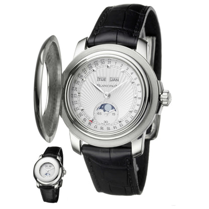 Front view of Blancpain Half Hunter Men's Watch 4563-1542-55B