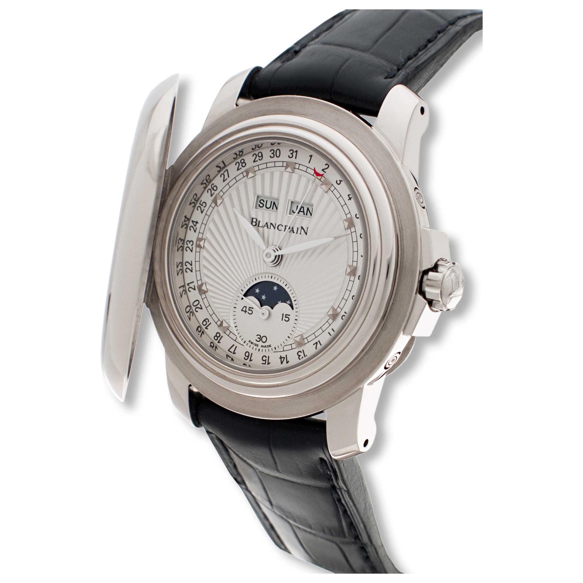 Blancpain Half Hunter Men's Watch 4563-1542-55B - Image #8