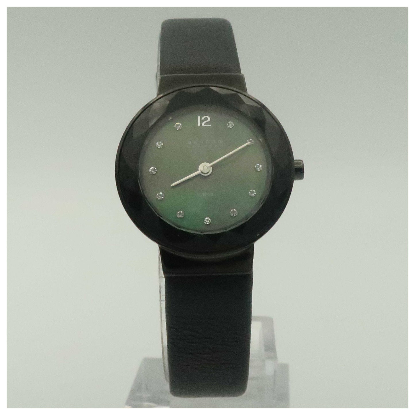 Front view of Skagen Leonora Women's Japanese Quartz (Battery-Powered) Watch 456SBLB-PO