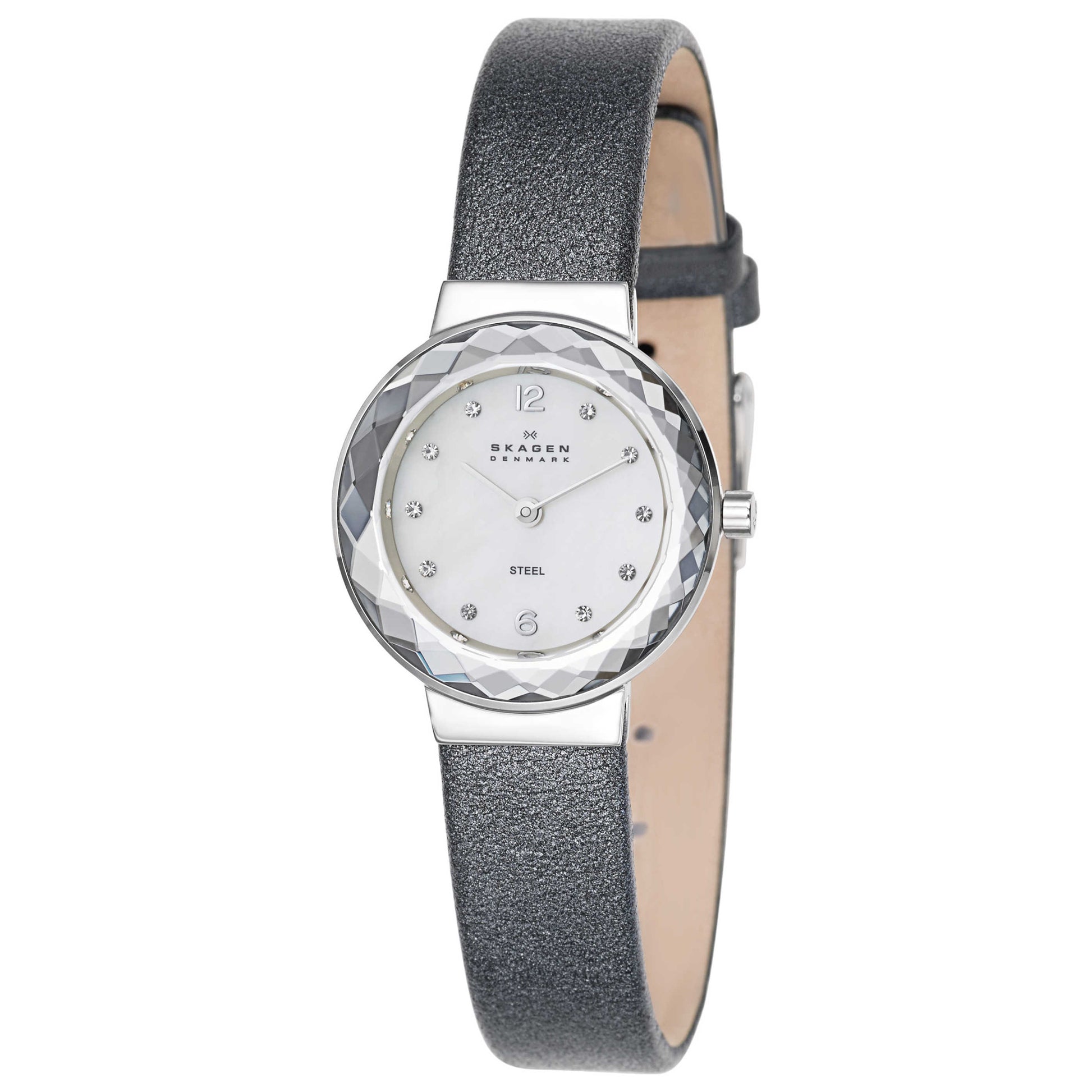 Front view of Skagen Leonora Women's Japanese Quartz (Battery-Powered) Watch 456SSLNN