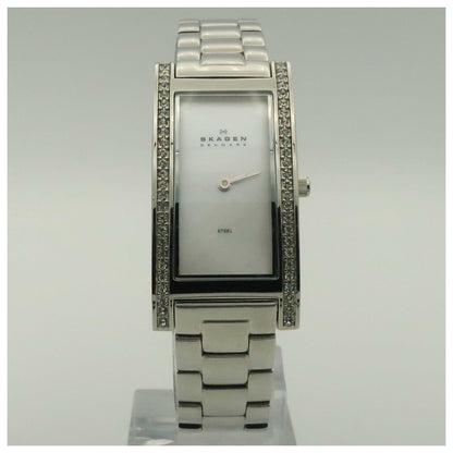 Front view of Skagen Glitz Women's Quartz Watch 459SSX-PO