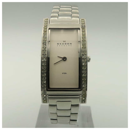 Front view of Skagen Glitz Women's Quartz Watch 459SSXZP-PO