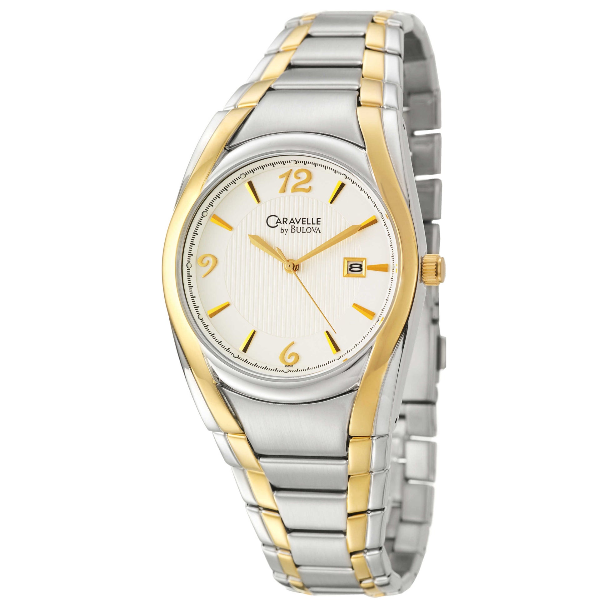 Front view of Caravelle Basic Men's Quartz Watch 45B005