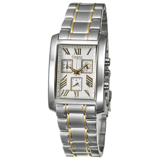 Front view of Caravelle Sport Men's Quartz Watch 45B100