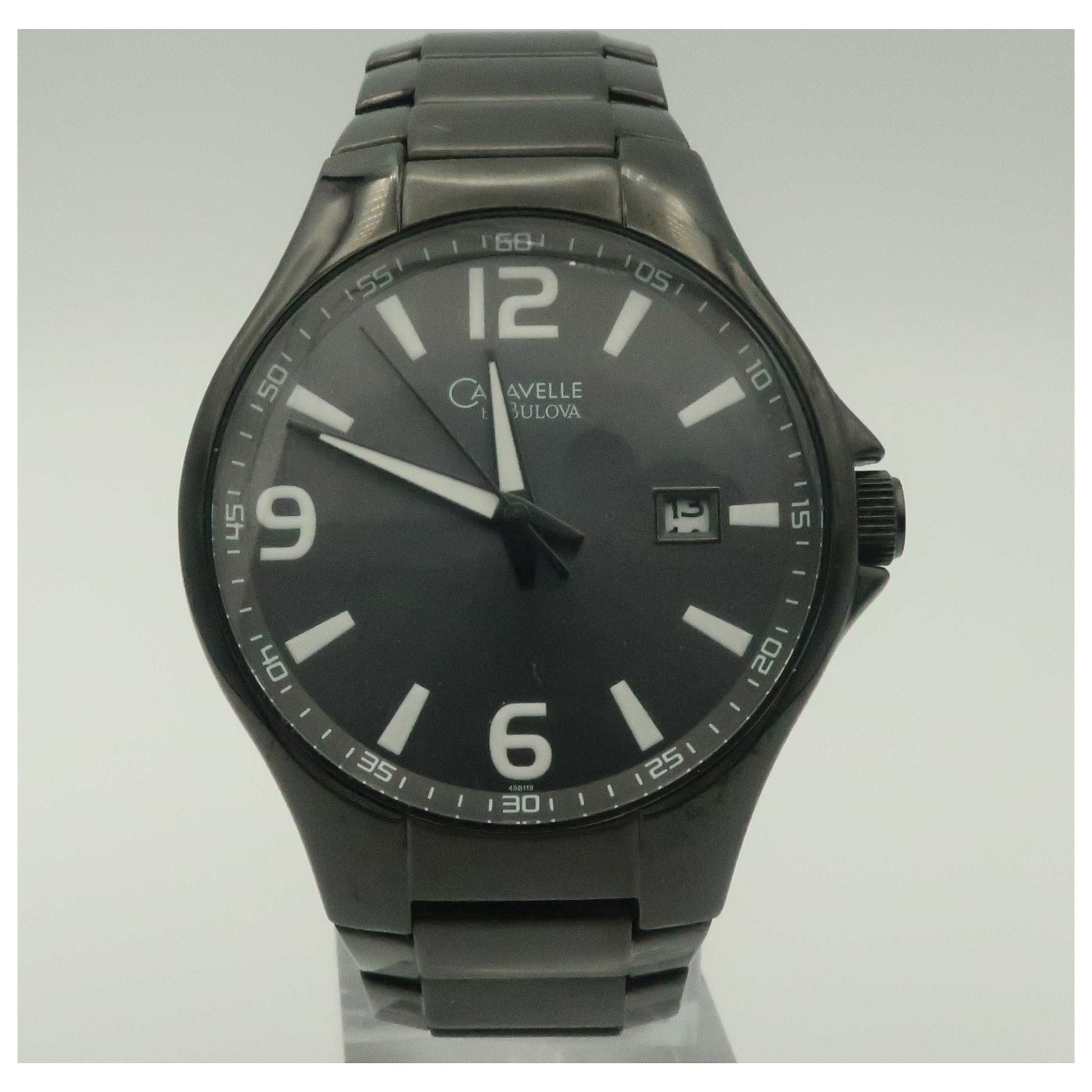 Front view of Caravelle Sport Men's Japanese Quartz (Battery-Powered) Watch 45B119-PO