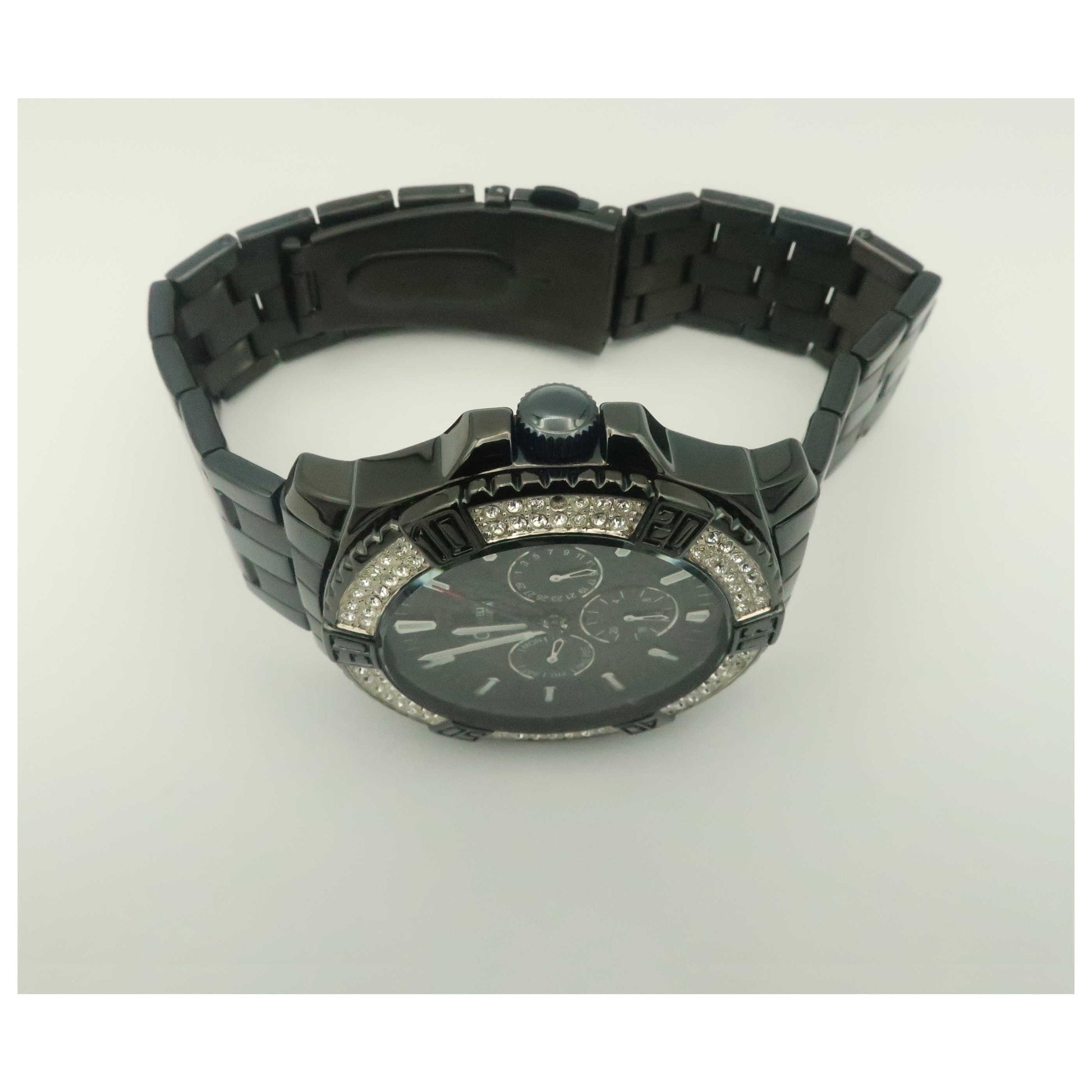 Caravelle Crystal Men's Quartz Watch 45C002-PO - Image #8