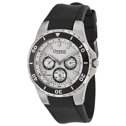 Front view of Caravelle Sport Men's Japanese Quartz (Battery-Powered) Watch 45C102