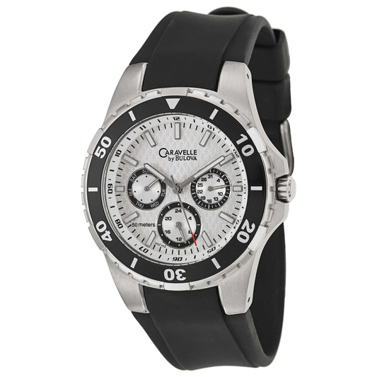 Front view of Caravelle Sport Men's Japanese Quartz (Battery-Powered) Watch 45C102