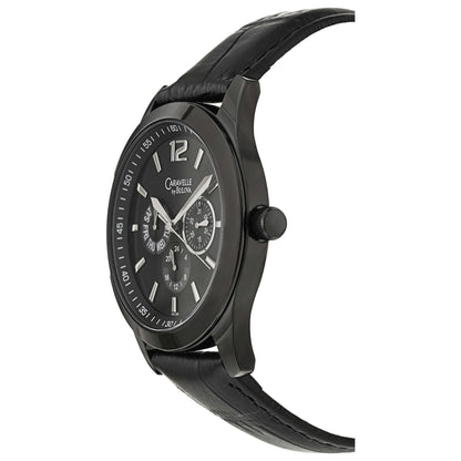 Caravelle Strap Men's Japanese Quartz (Battery-Powered) Watch 45C108 - Image #4