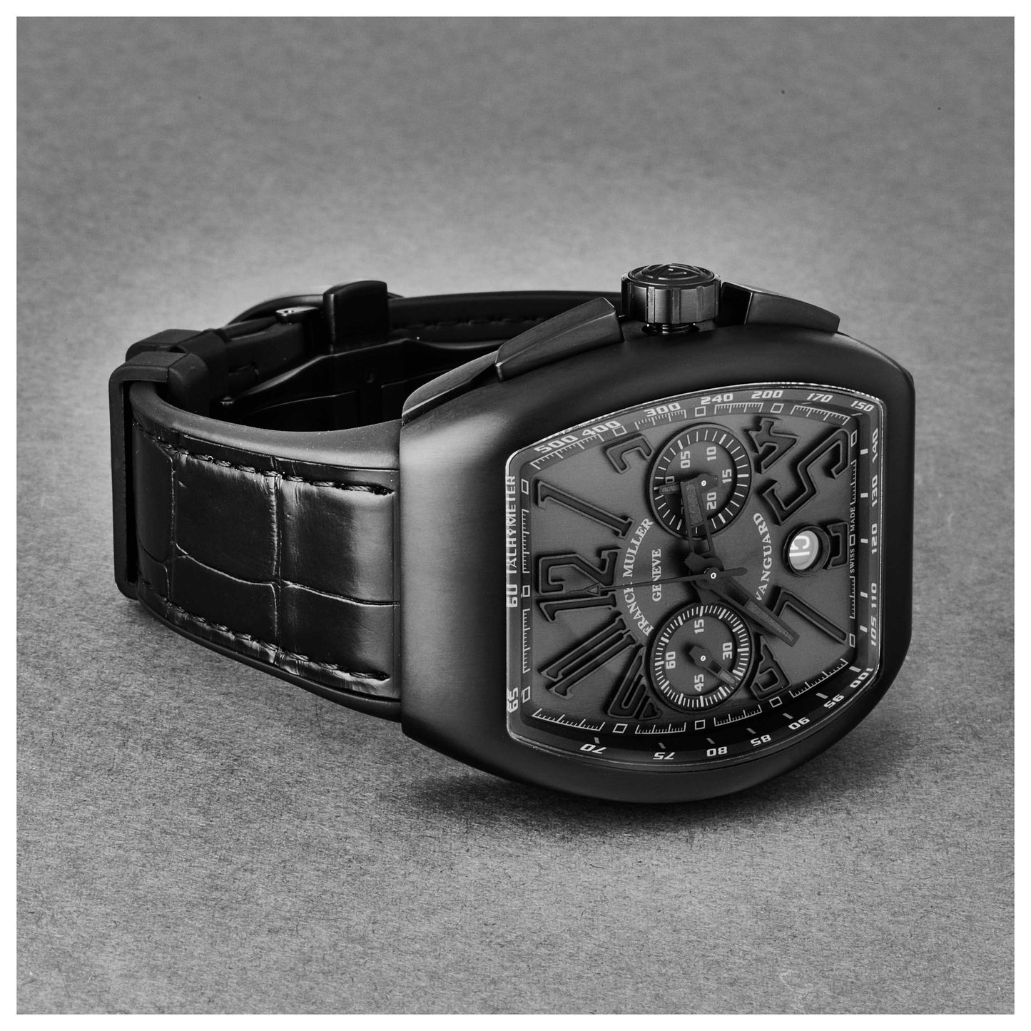 Franck Muller Vanguard Men's Automatic Watch 45CCBLKBLKBLK - Image #5