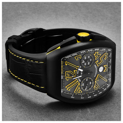 Franck Muller Vanguard Men's Automatic Watch 45CCBLKBLKYEL - Image #5