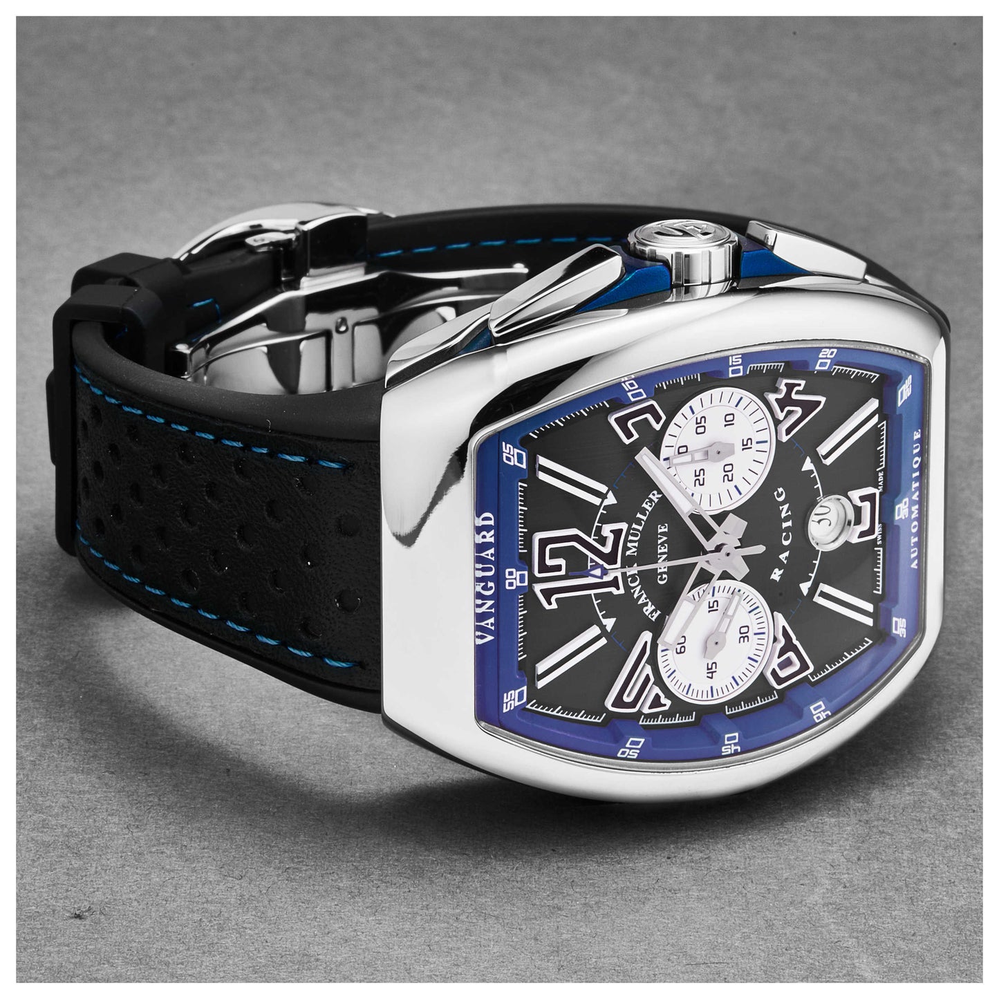 Franck Muller Vanguard Racing Men's Automatic Watch 45CCBLKBLU - Image #5