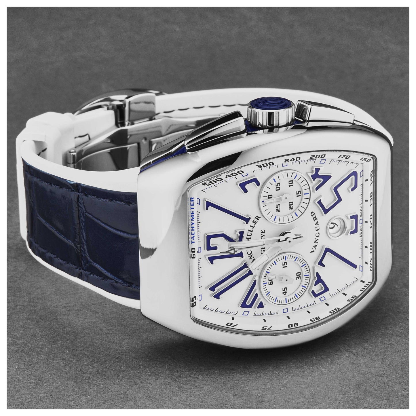 Franck Muller Vanguard Men's Automatic Watch 45CCWHTBLU-2 - Image #4