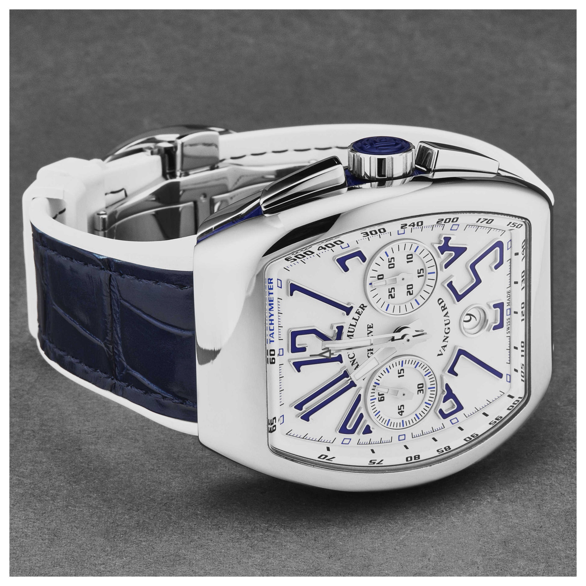 Franck Muller Vanguard Men's Automatic Watch 45CCWHTBLU-2 - Image #4