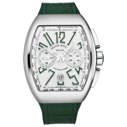 Front view of Franck Muller Vanguard Men's Automatic Watch 45CCWHTGRN