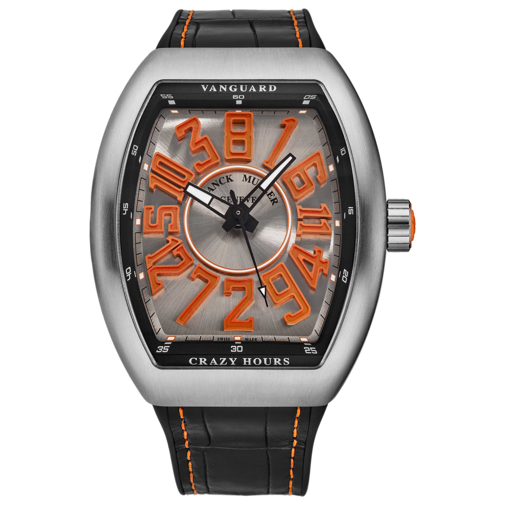 Front view of Franck Muller Vanguard Men's Automatic Watch 45CHACBROR