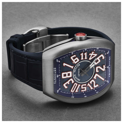 Franck Muller Vanguard Crazy Hours Men's Automatic Watch 45CHTTAMERBLU - Image #5
