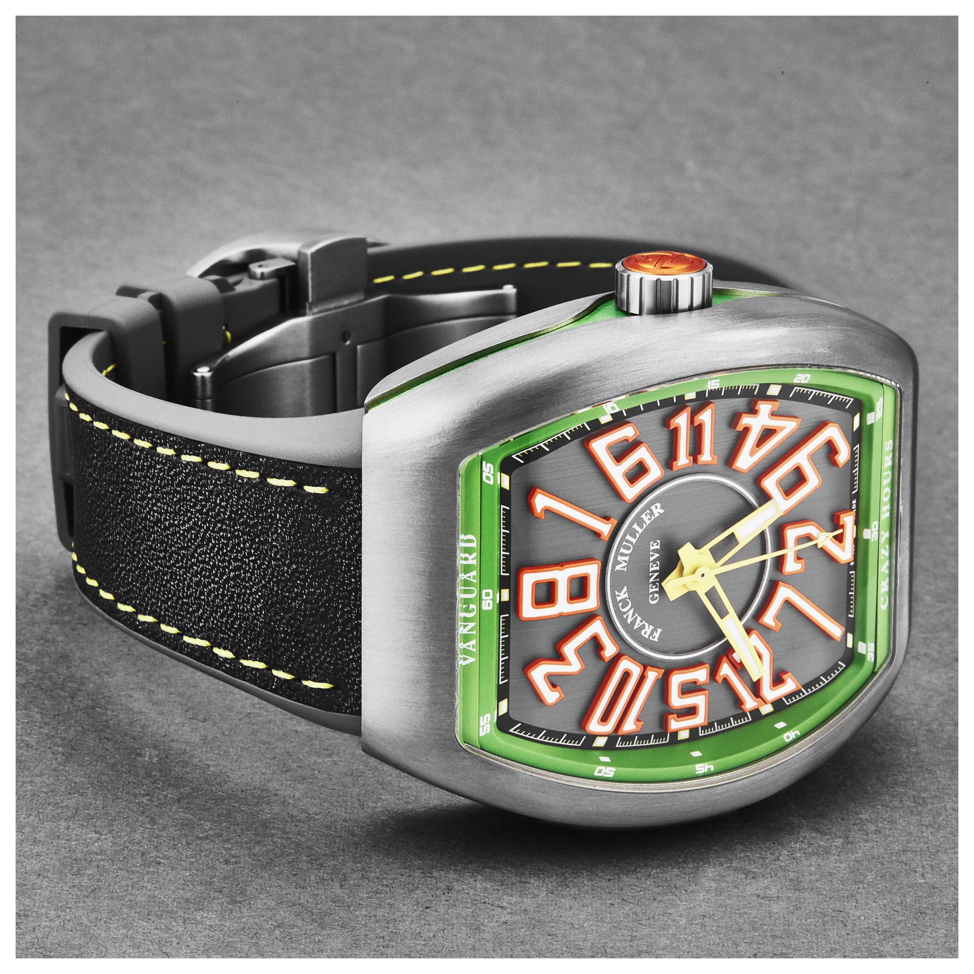 Franck Muller Vanguard Men's Automatic Watch 45CHTTBRORGRN - Image #3