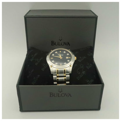 Caravelle Diamond Men's Quartz Watch 45D104-SD - Image #6