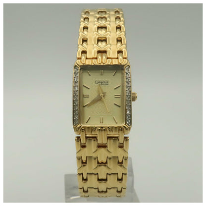 Front view of Caravelle Bracelet Women's Quartz Watch 45L114-SD