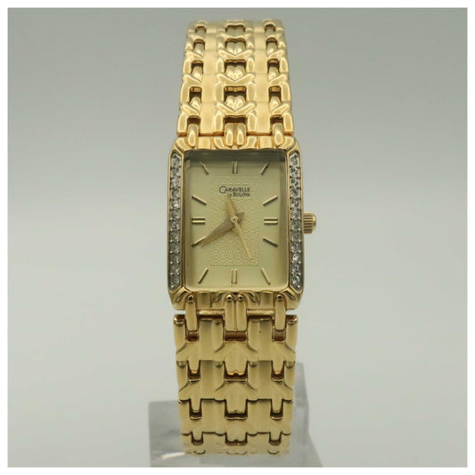 Front view of Caravelle Bracelet Women's Quartz Watch 45L114-SD