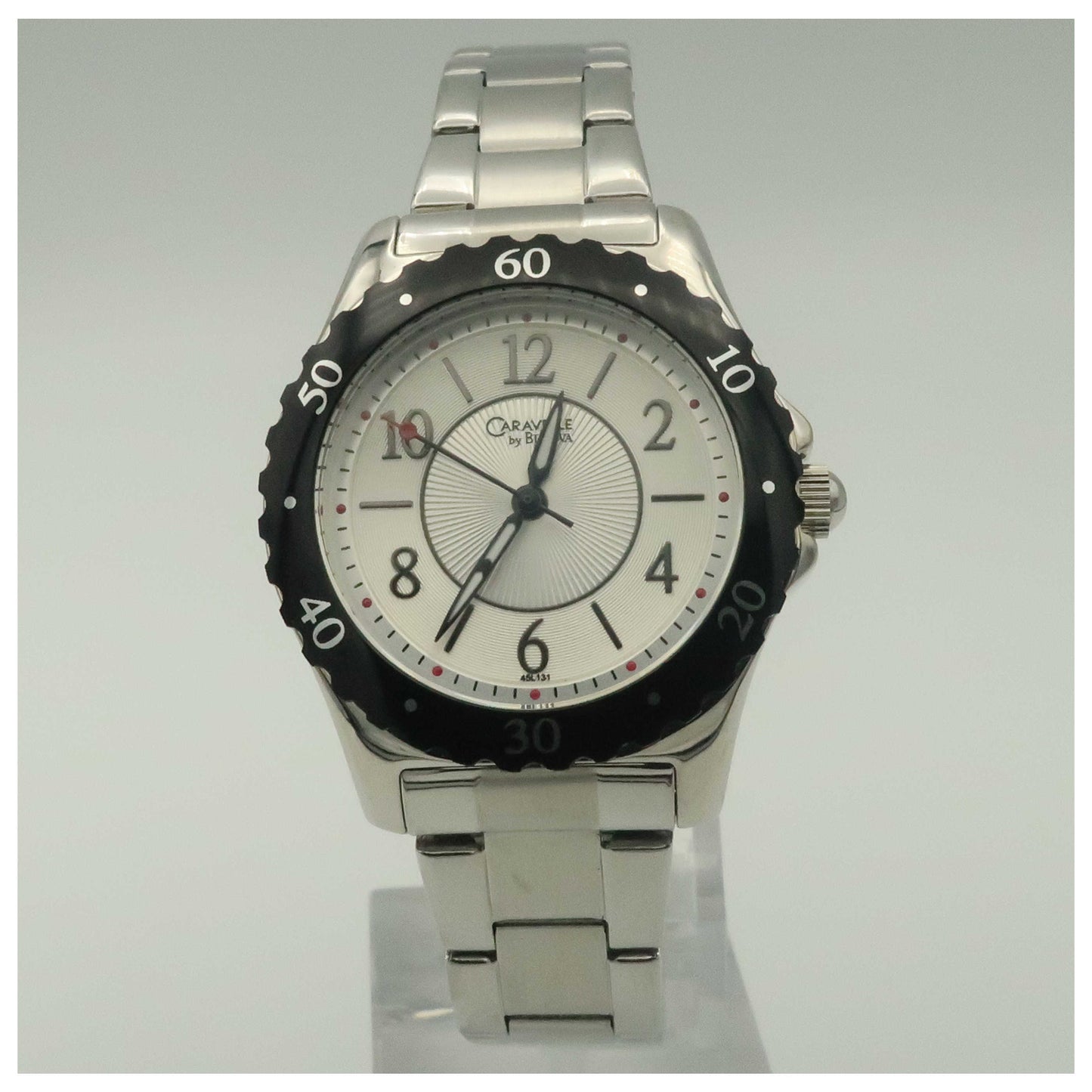 Front view of Caravelle Sport Women's Japanese Quartz (Battery-Powered) Watch 45L131-PO