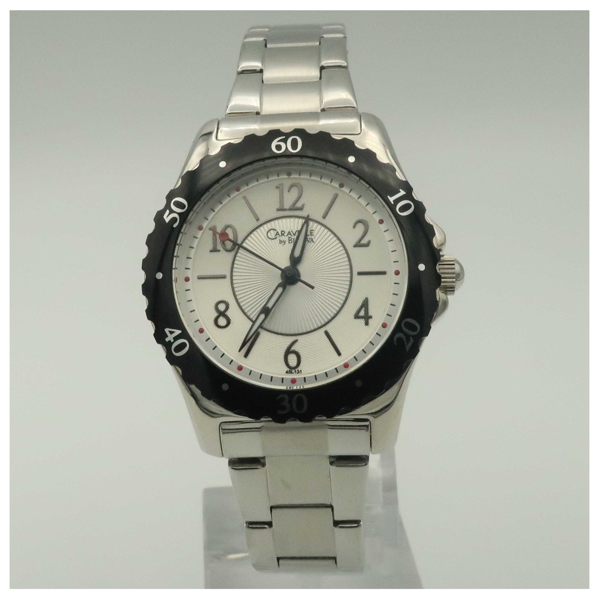 Front view of Caravelle Sport Women's Japanese Quartz (Battery-Powered) Watch 45L131-PO