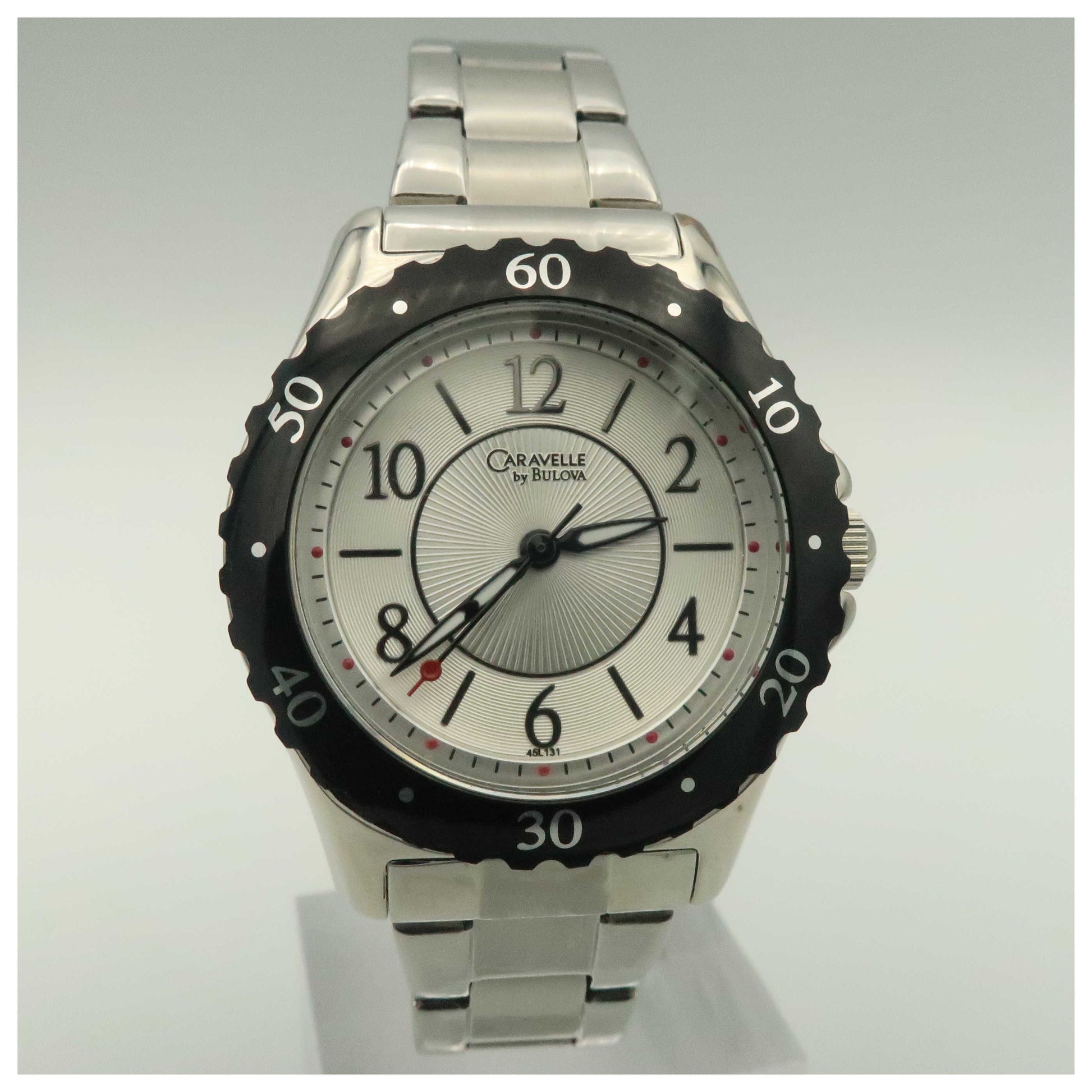 Front view of Caravelle Sport Women's Japanese Quartz (Battery-Powered) Watch 45L131-SDV