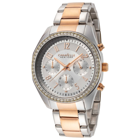 Front view of Caravelle by Bulova New York Women's Quartz Watch 45L148