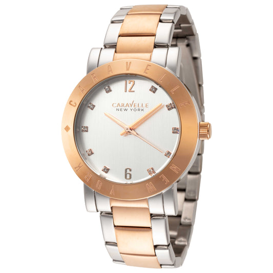 Front view of Caravelle by Bulova New York Women's Quartz Watch 45L150