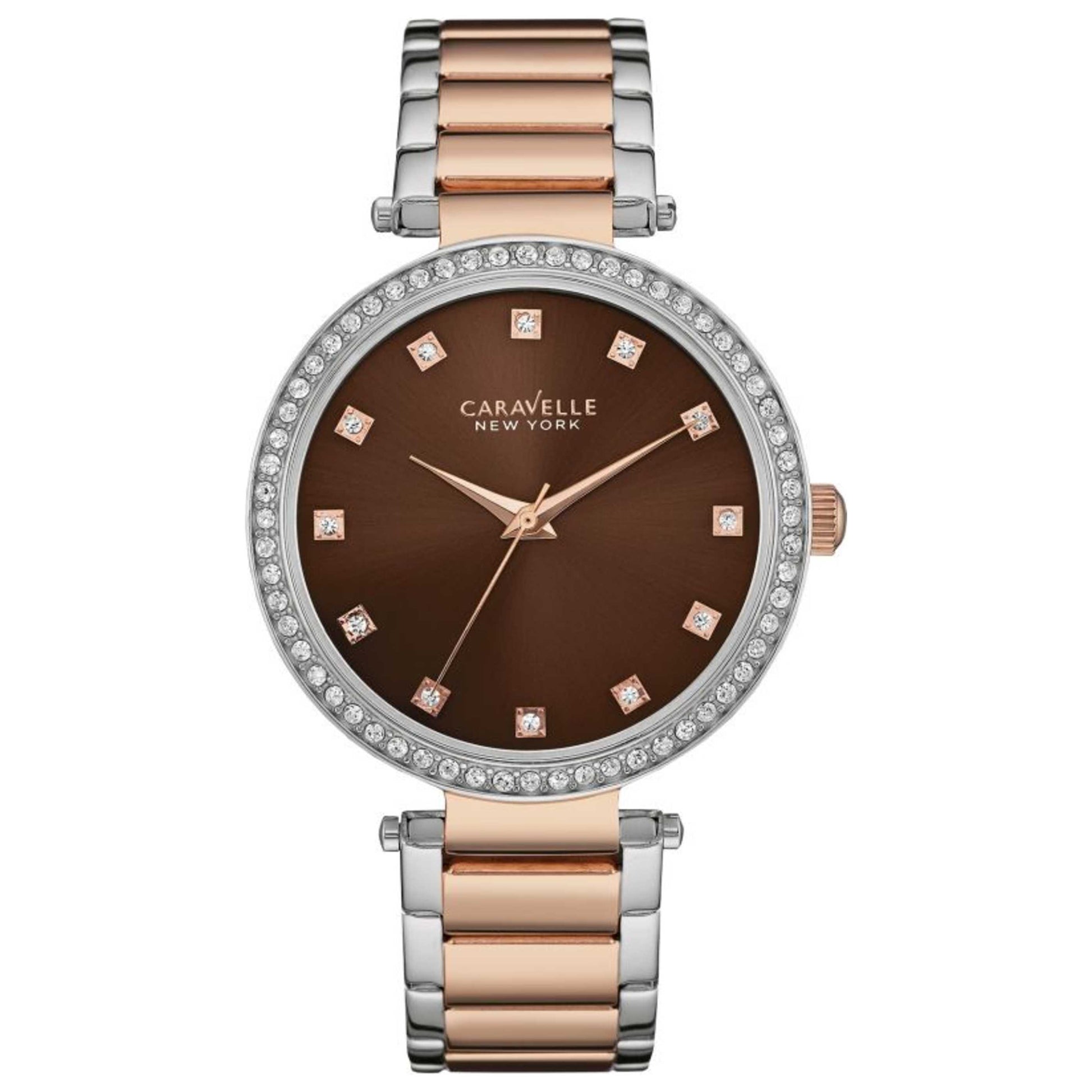 Front view of Caravelle by Bulova New York Women's Quartz Watch 45L152