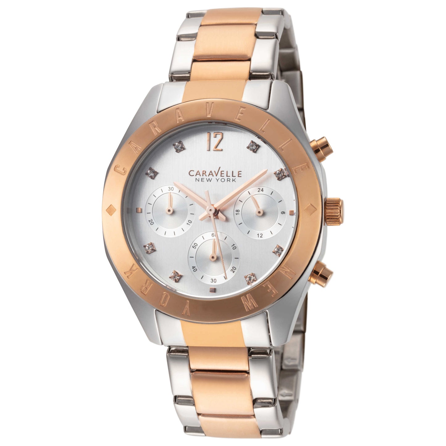 Front view of Caravelle by Bulova New York Women's Quartz Watch 45L156