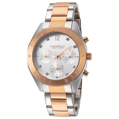 Front view of Caravelle by Bulova New York Women's Quartz Watch 45L156