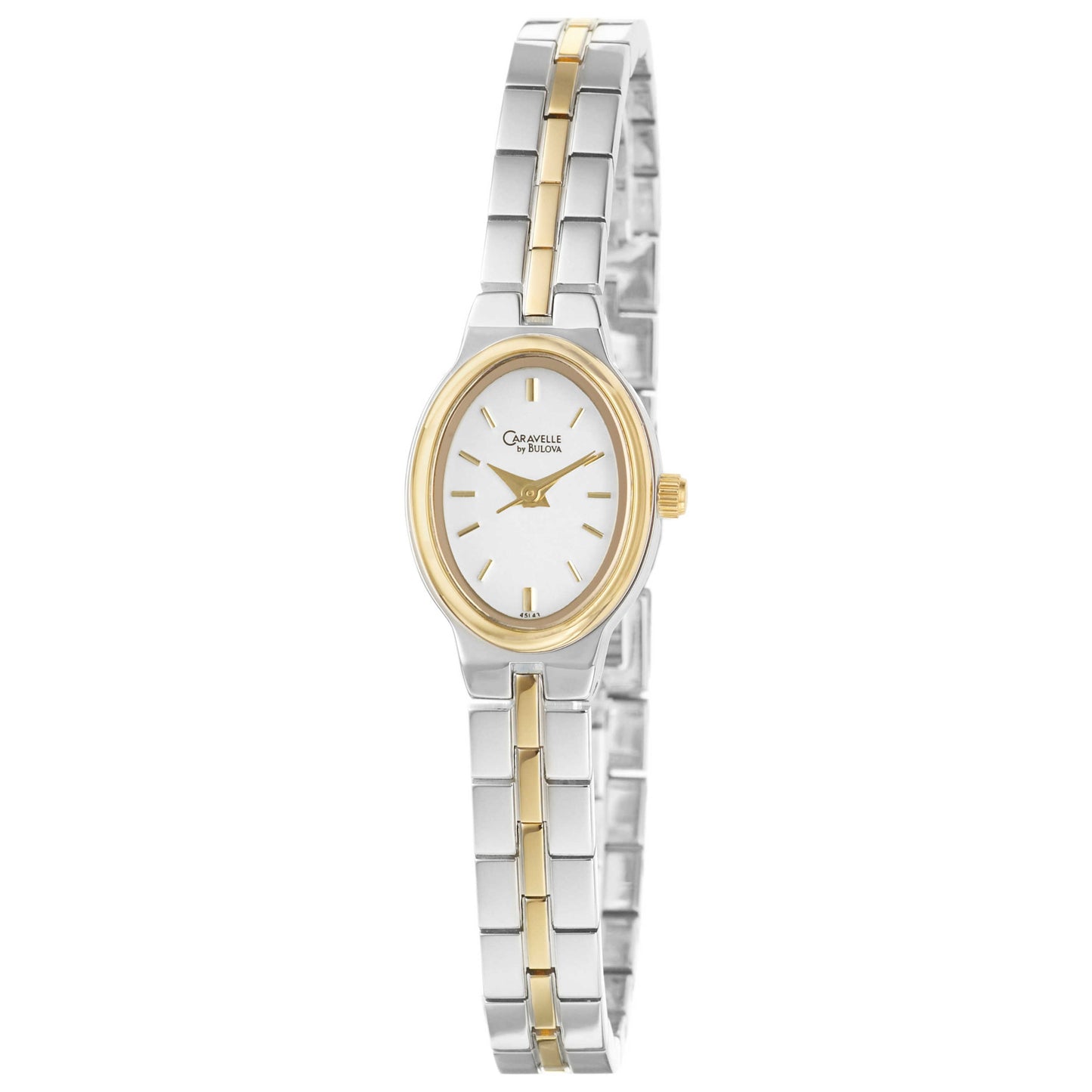 Front view of Caravelle Bracelet Women's Quartz Watch 45L43