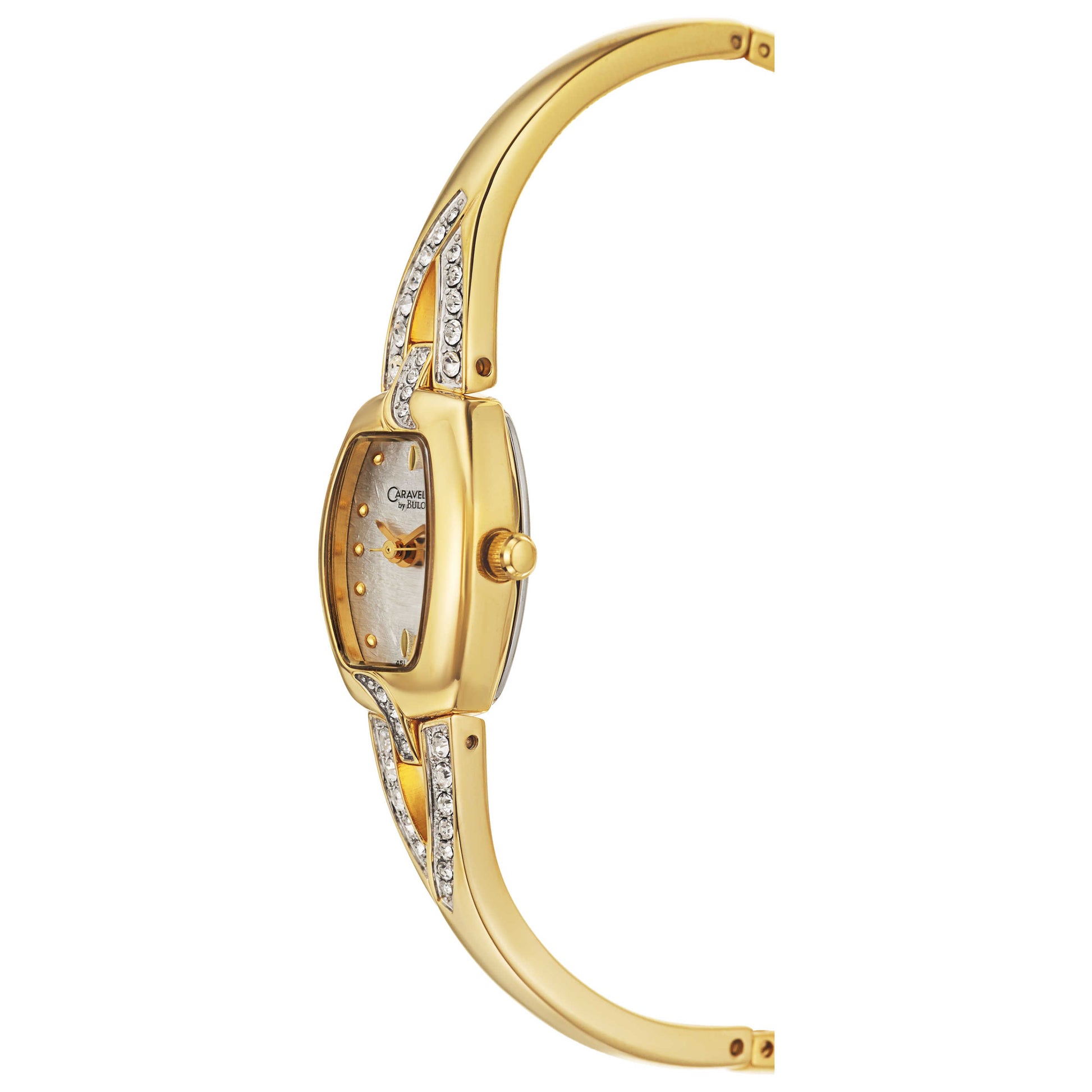 Caravelle Crystal Women's Japanese Quartz (Battery-Powered) Watch 45L79 - Image #4