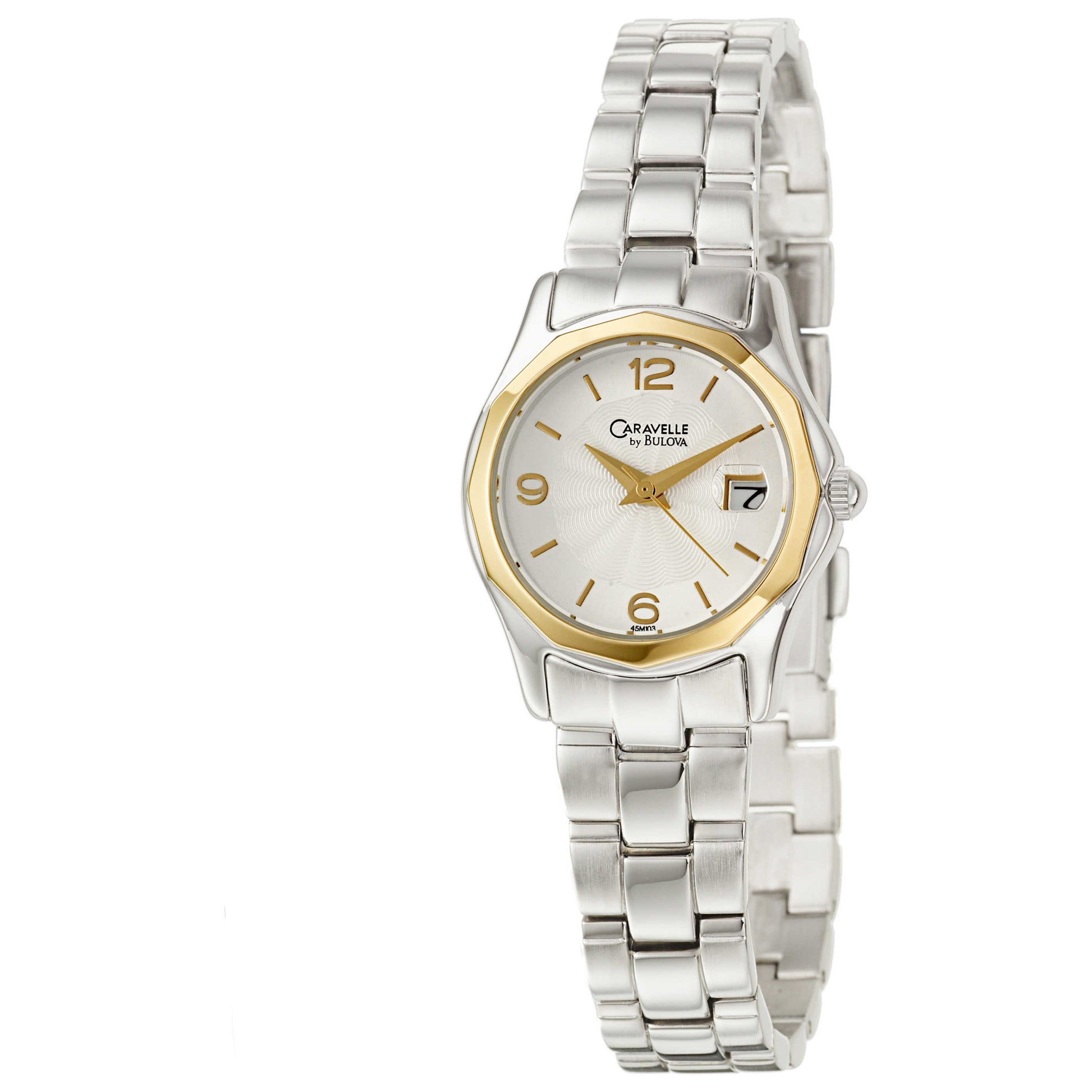 Front view of Caravelle Bracelet Women's Quartz Watch 45M103