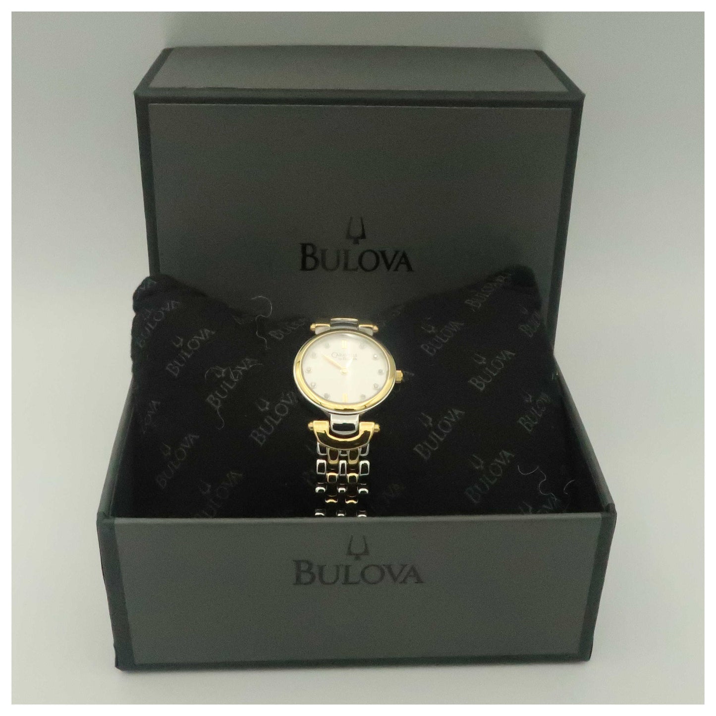 Caravelle Diamond Women's Quartz Watch 45P101-SD - Image #6