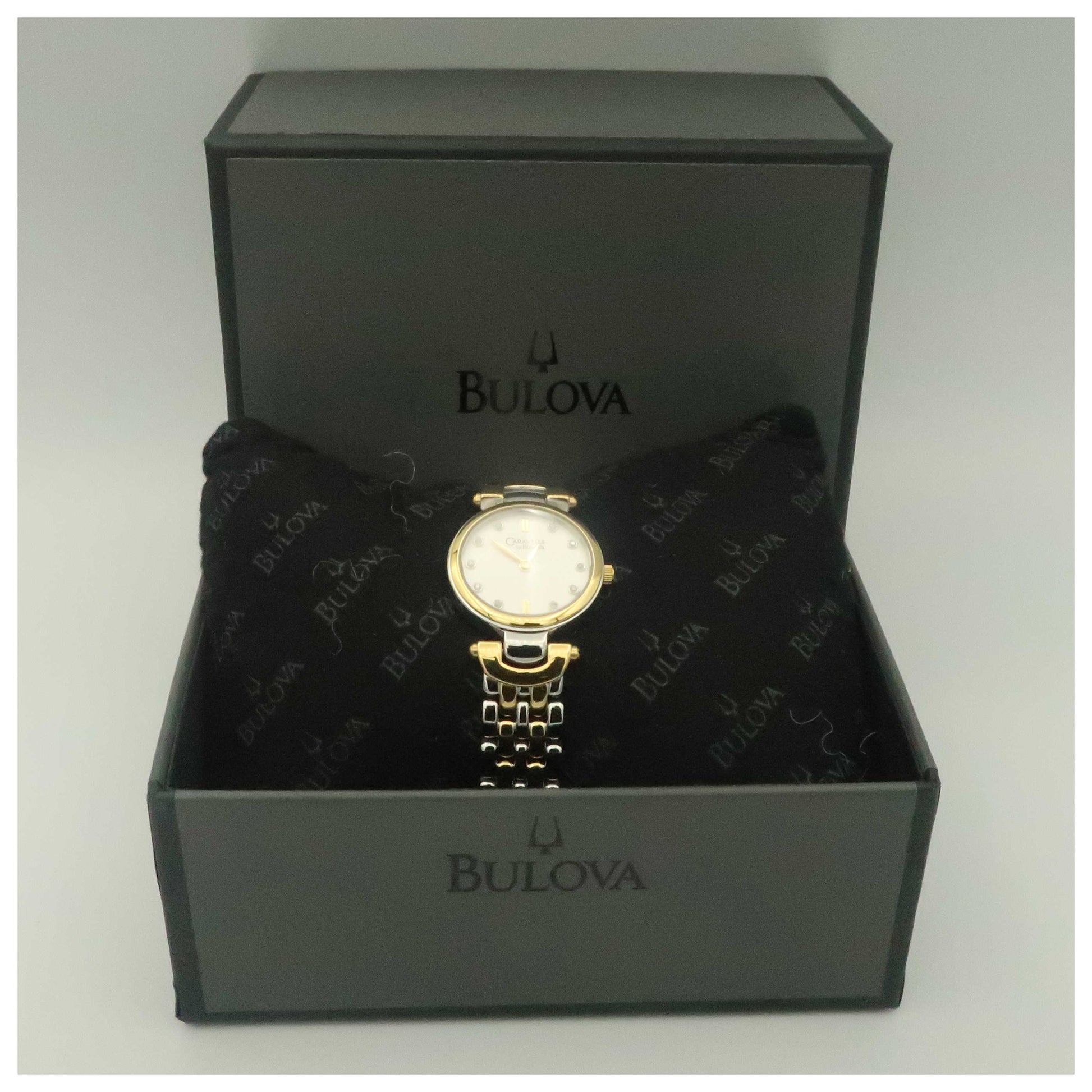 Caravelle Diamond Women's Quartz Watch 45P101-SD - Image #6