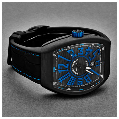 Franck Muller Vanguard Men's Automatic Watch 45SCBLKBLKBLU - Image #4