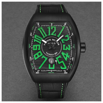 Franck Muller Vanguard Men's Automatic Watch 45SCBLKBLKGRN - Image #5