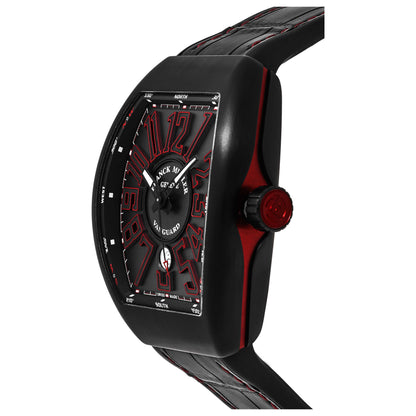 Franck Muller Vanguard Men's Automatic Watch 45SCBLKBLKRED - Image #2